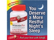 Thuốc giảm stress, mất ngủ Schiff Melatonin (300 viên)